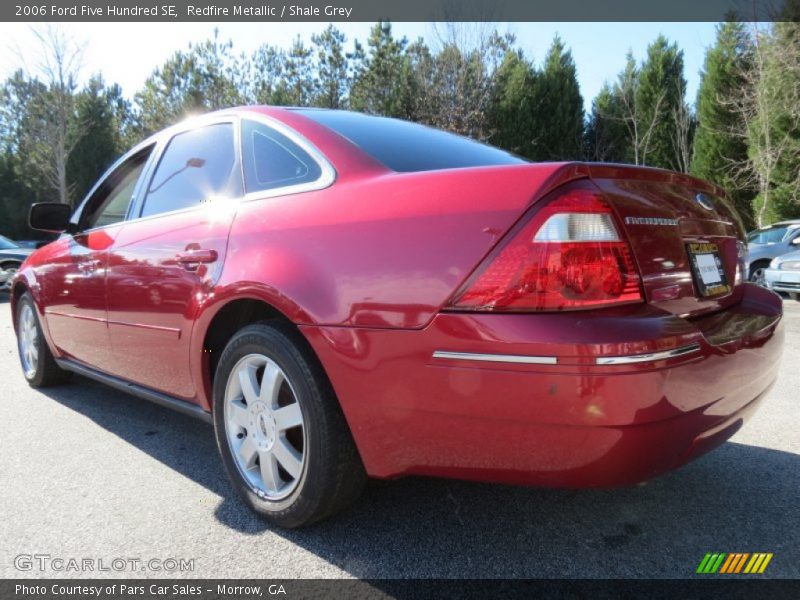 Redfire Metallic / Shale Grey 2006 Ford Five Hundred SE