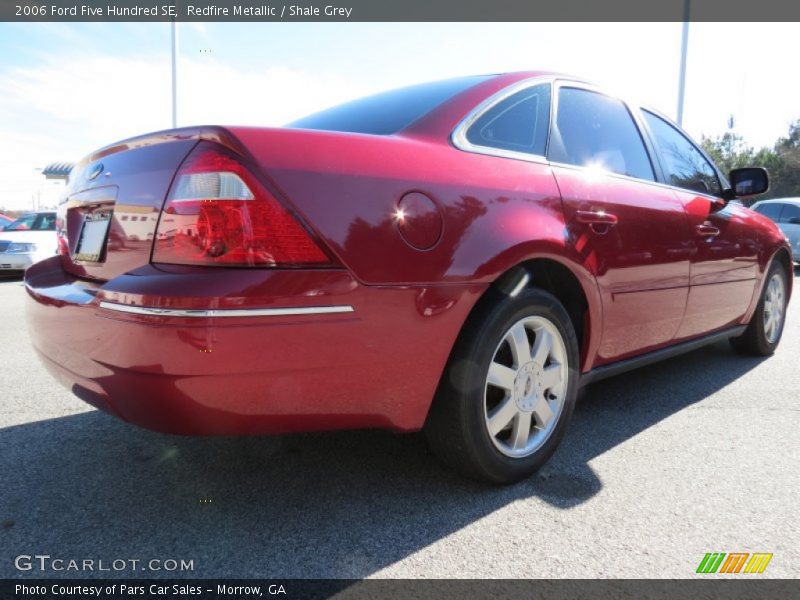 Redfire Metallic / Shale Grey 2006 Ford Five Hundred SE