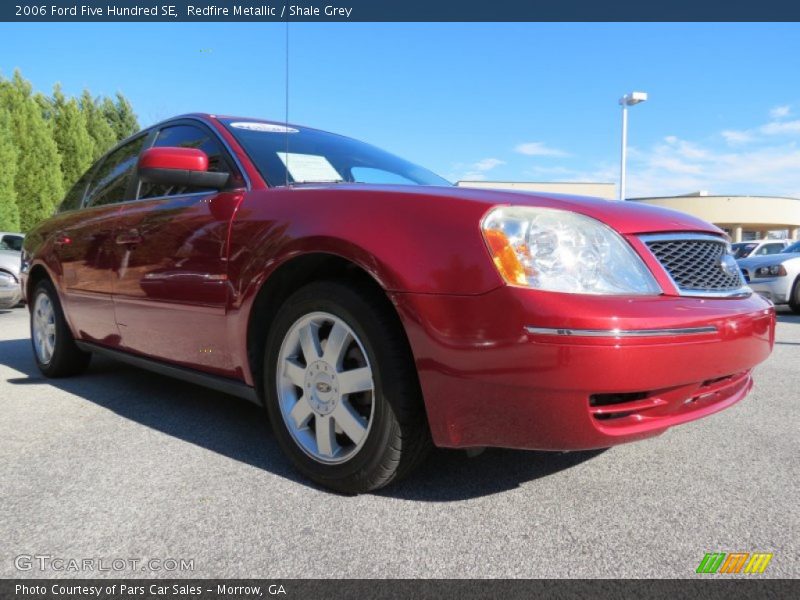 Redfire Metallic / Shale Grey 2006 Ford Five Hundred SE