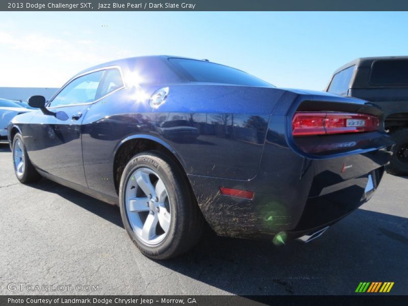 Jazz Blue Pearl / Dark Slate Gray 2013 Dodge Challenger SXT