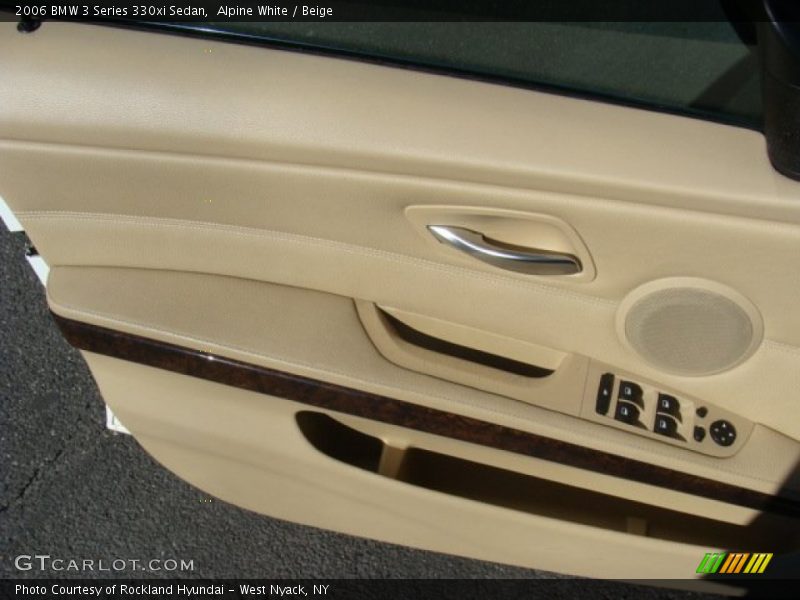 Alpine White / Beige 2006 BMW 3 Series 330xi Sedan