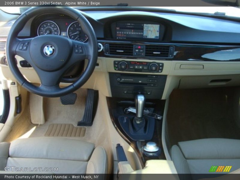 Alpine White / Beige 2006 BMW 3 Series 330xi Sedan
