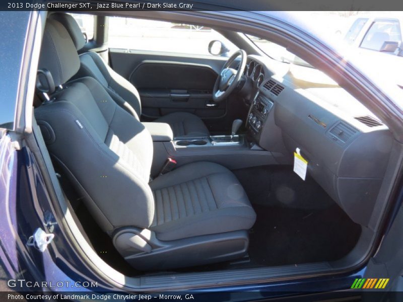 Jazz Blue Pearl / Dark Slate Gray 2013 Dodge Challenger SXT