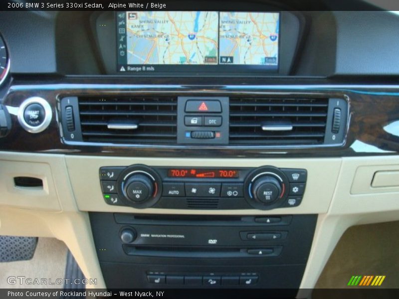 Alpine White / Beige 2006 BMW 3 Series 330xi Sedan