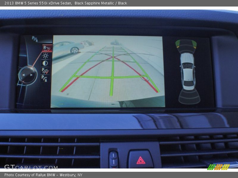 Black Sapphire Metallic / Black 2013 BMW 5 Series 550i xDrive Sedan