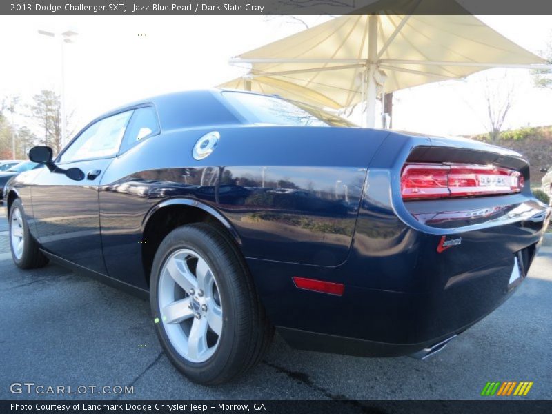 Jazz Blue Pearl / Dark Slate Gray 2013 Dodge Challenger SXT