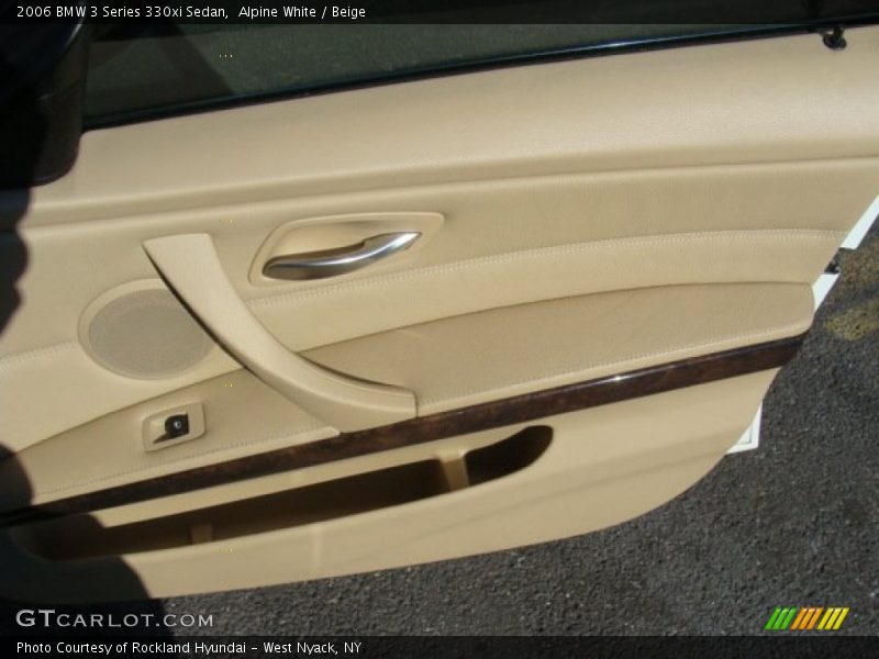 Alpine White / Beige 2006 BMW 3 Series 330xi Sedan