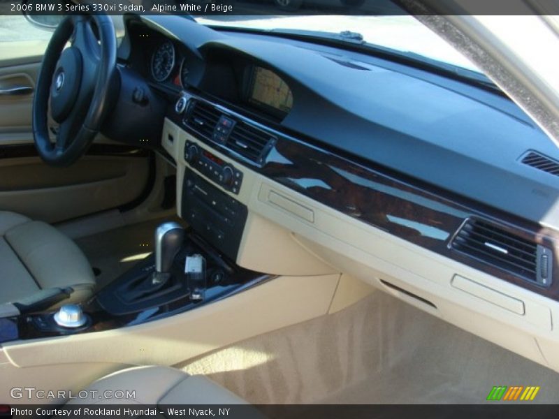 Alpine White / Beige 2006 BMW 3 Series 330xi Sedan