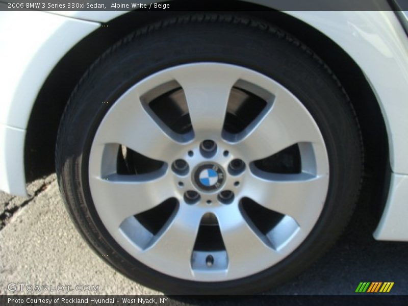 Alpine White / Beige 2006 BMW 3 Series 330xi Sedan
