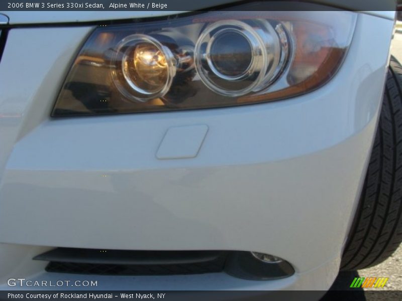 Alpine White / Beige 2006 BMW 3 Series 330xi Sedan