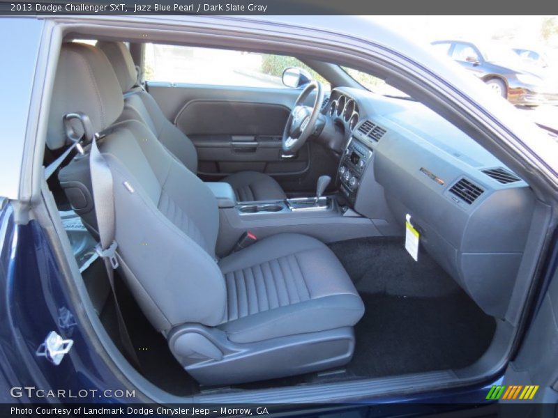 Jazz Blue Pearl / Dark Slate Gray 2013 Dodge Challenger SXT