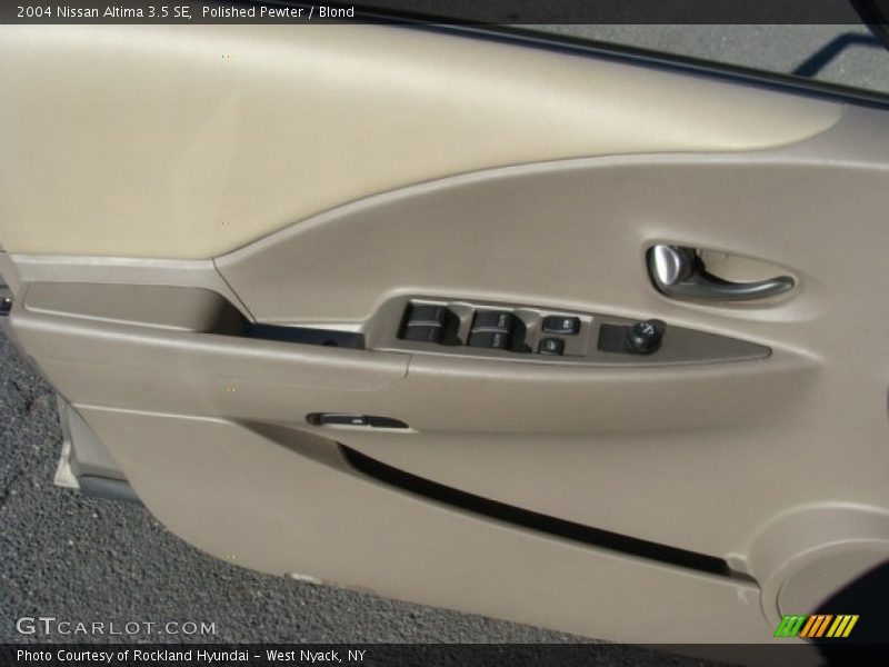 Polished Pewter / Blond 2004 Nissan Altima 3.5 SE