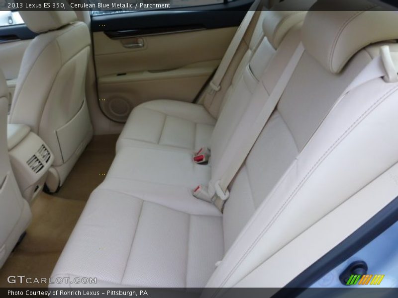 Cerulean Blue Metallic / Parchment 2013 Lexus ES 350