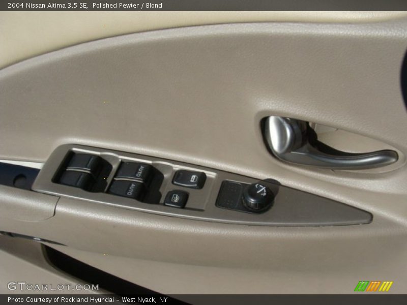Polished Pewter / Blond 2004 Nissan Altima 3.5 SE
