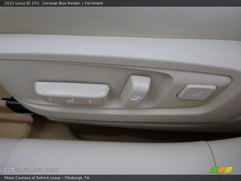 Cerulean Blue Metallic / Parchment 2013 Lexus ES 350