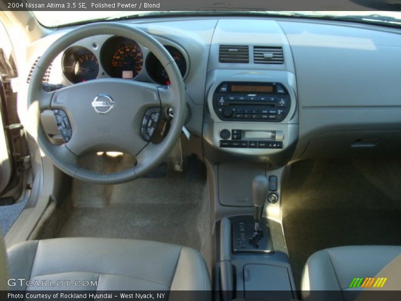 Polished Pewter / Blond 2004 Nissan Altima 3.5 SE