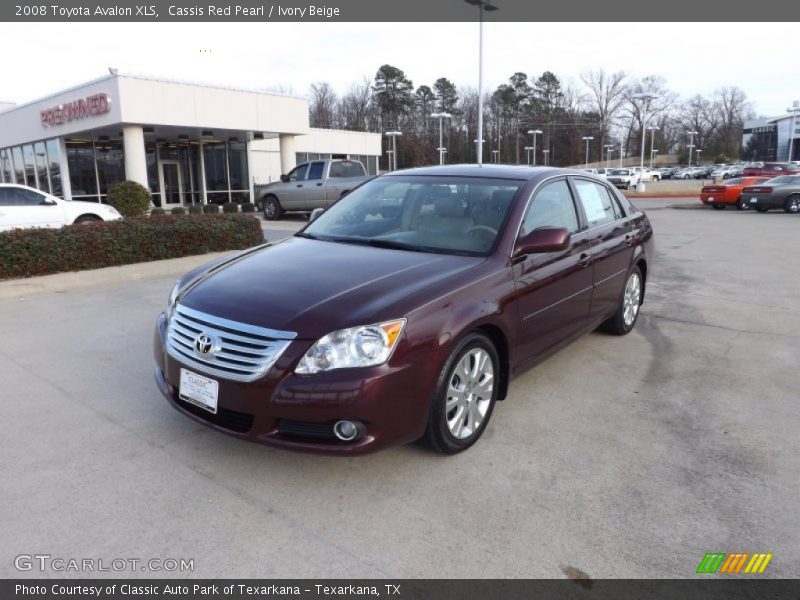 Cassis Red Pearl / Ivory Beige 2008 Toyota Avalon XLS