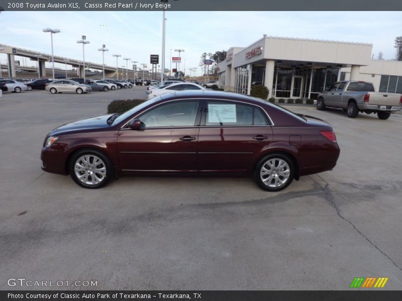 Cassis Red Pearl / Ivory Beige 2008 Toyota Avalon XLS