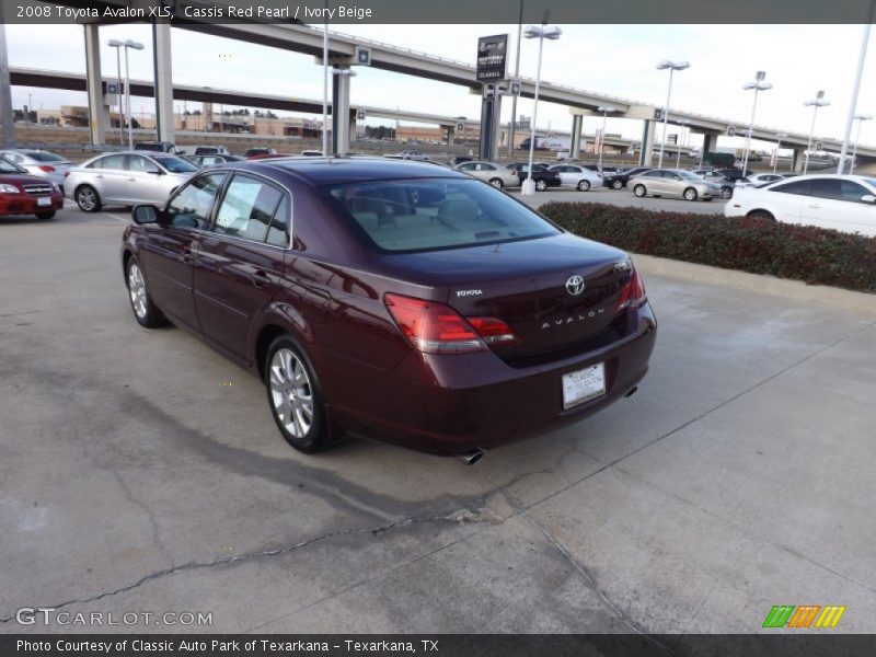 Cassis Red Pearl / Ivory Beige 2008 Toyota Avalon XLS