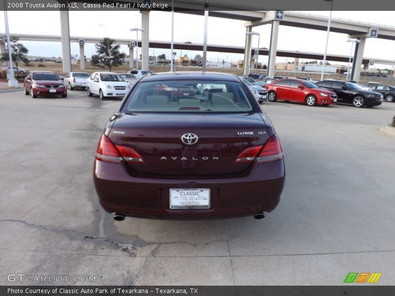 Cassis Red Pearl / Ivory Beige 2008 Toyota Avalon XLS