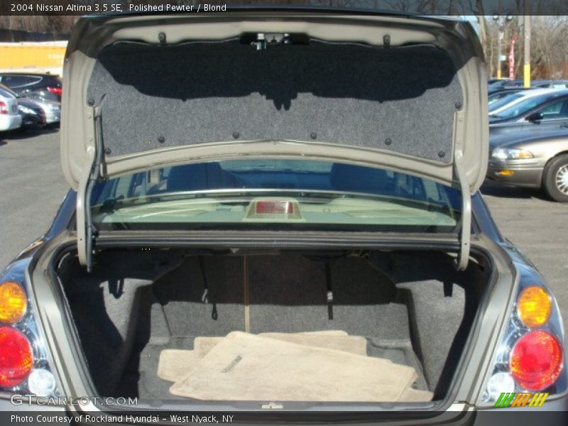 Polished Pewter / Blond 2004 Nissan Altima 3.5 SE