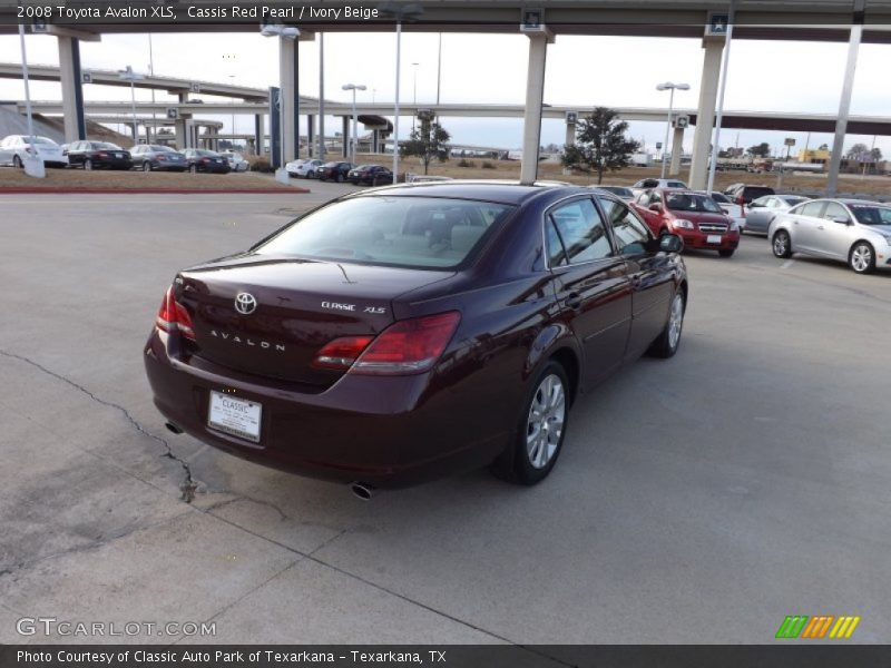 Cassis Red Pearl / Ivory Beige 2008 Toyota Avalon XLS