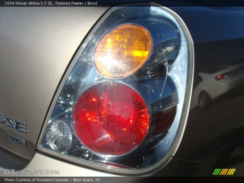Polished Pewter / Blond 2004 Nissan Altima 3.5 SE