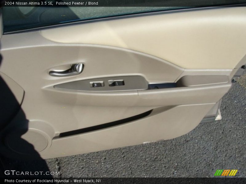 Polished Pewter / Blond 2004 Nissan Altima 3.5 SE