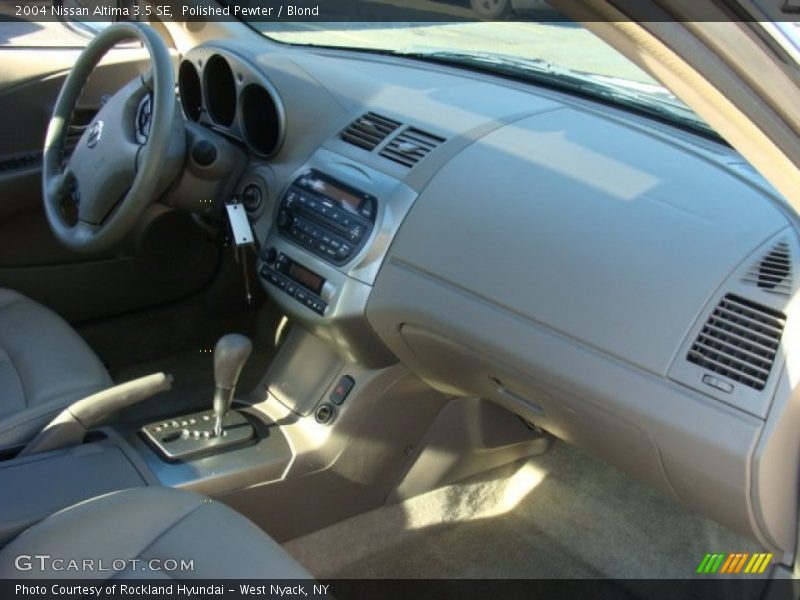 Polished Pewter / Blond 2004 Nissan Altima 3.5 SE