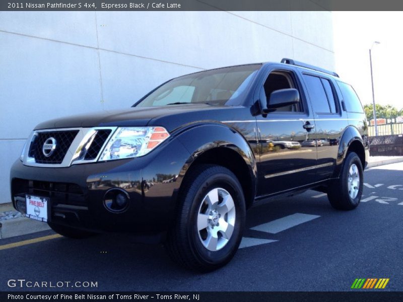 Espresso Black / Cafe Latte 2011 Nissan Pathfinder S 4x4