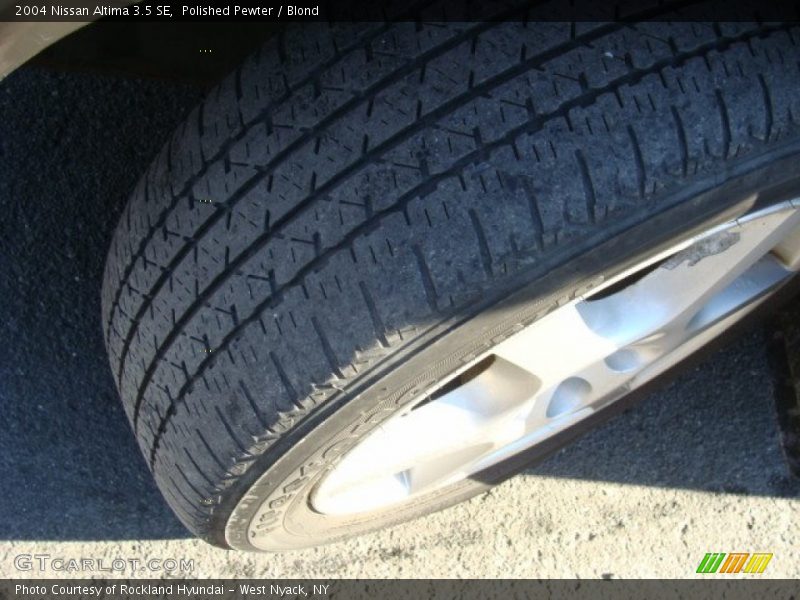 Polished Pewter / Blond 2004 Nissan Altima 3.5 SE