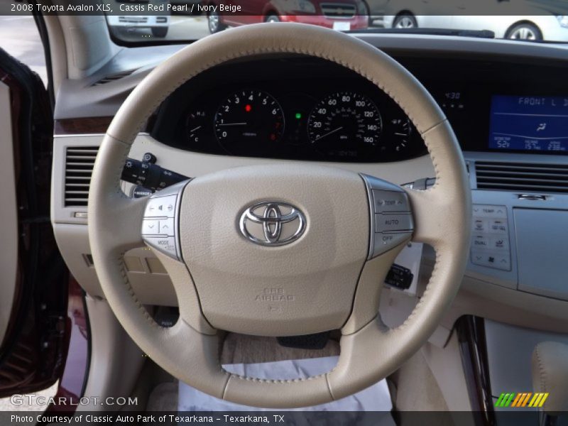 Cassis Red Pearl / Ivory Beige 2008 Toyota Avalon XLS