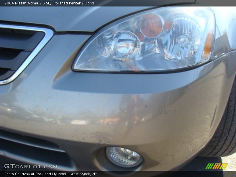 Polished Pewter / Blond 2004 Nissan Altima 3.5 SE