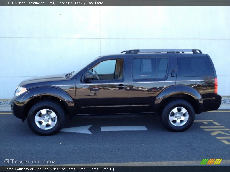 Espresso Black / Cafe Latte 2011 Nissan Pathfinder S 4x4