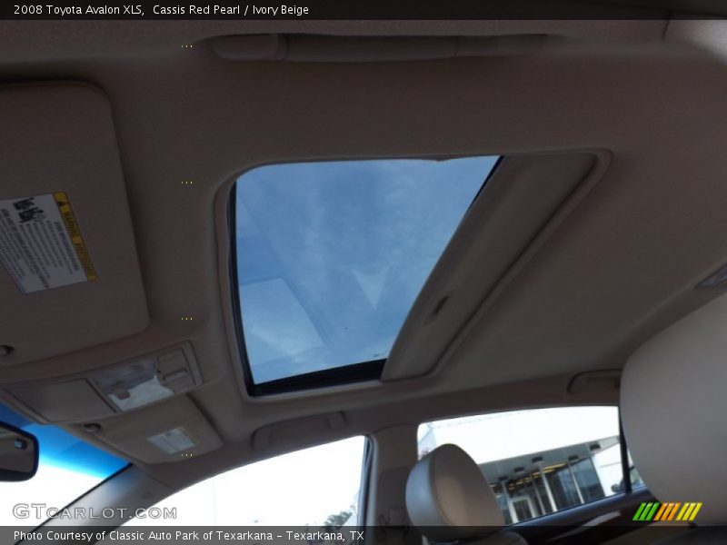 Cassis Red Pearl / Ivory Beige 2008 Toyota Avalon XLS