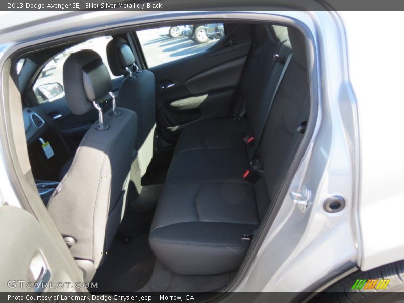 Billet Silver Metallic / Black 2013 Dodge Avenger SE