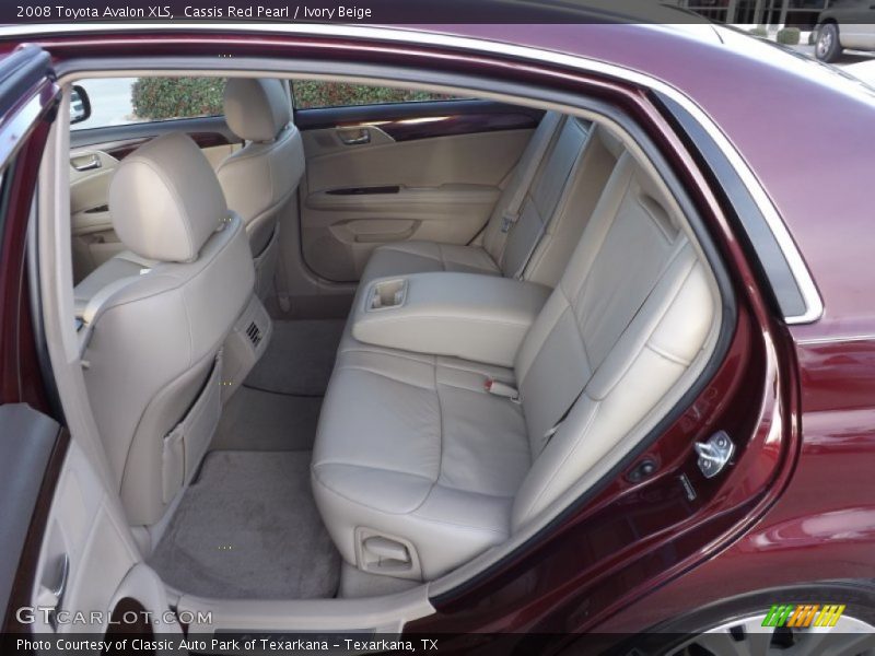 Cassis Red Pearl / Ivory Beige 2008 Toyota Avalon XLS