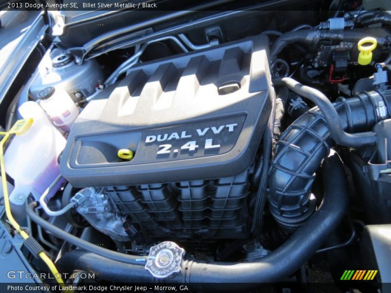 Billet Silver Metallic / Black 2013 Dodge Avenger SE