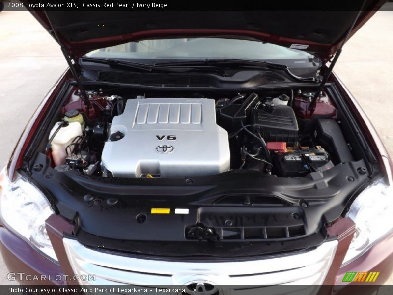 Cassis Red Pearl / Ivory Beige 2008 Toyota Avalon XLS