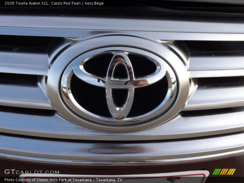 Cassis Red Pearl / Ivory Beige 2008 Toyota Avalon XLS