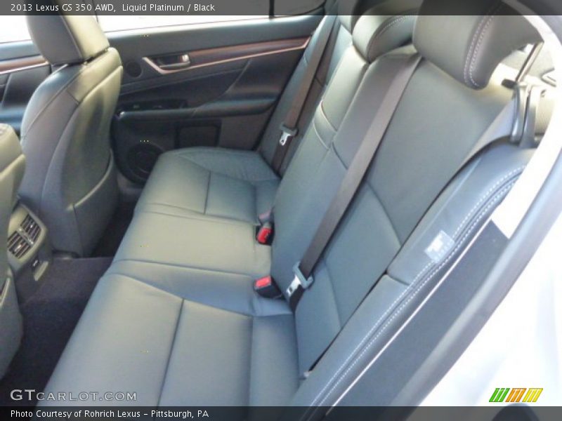 Liquid Platinum / Black 2013 Lexus GS 350 AWD