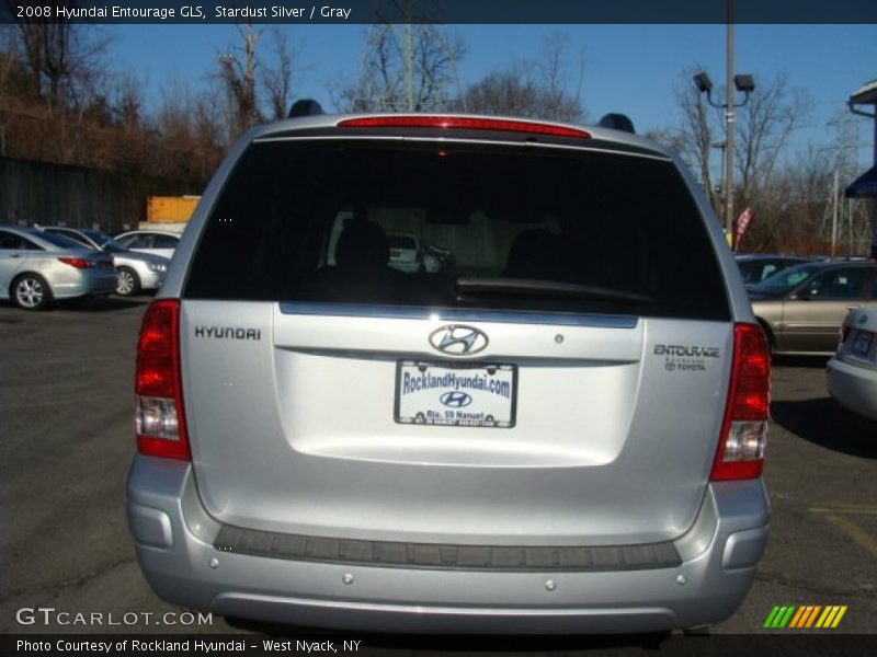 Stardust Silver / Gray 2008 Hyundai Entourage GLS