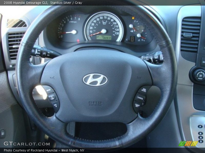 Stardust Silver / Gray 2008 Hyundai Entourage GLS