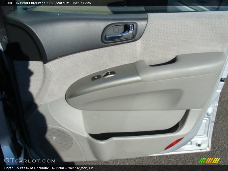 Stardust Silver / Gray 2008 Hyundai Entourage GLS