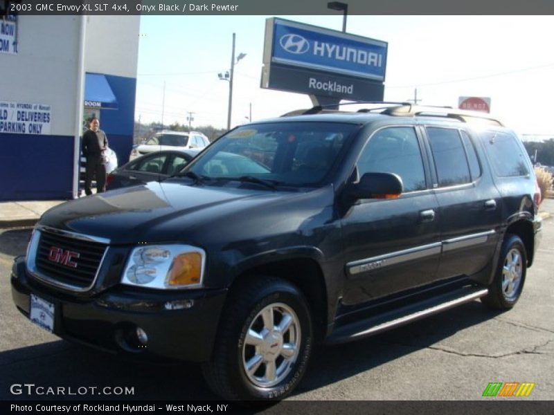 Onyx Black / Dark Pewter 2003 GMC Envoy XL SLT 4x4