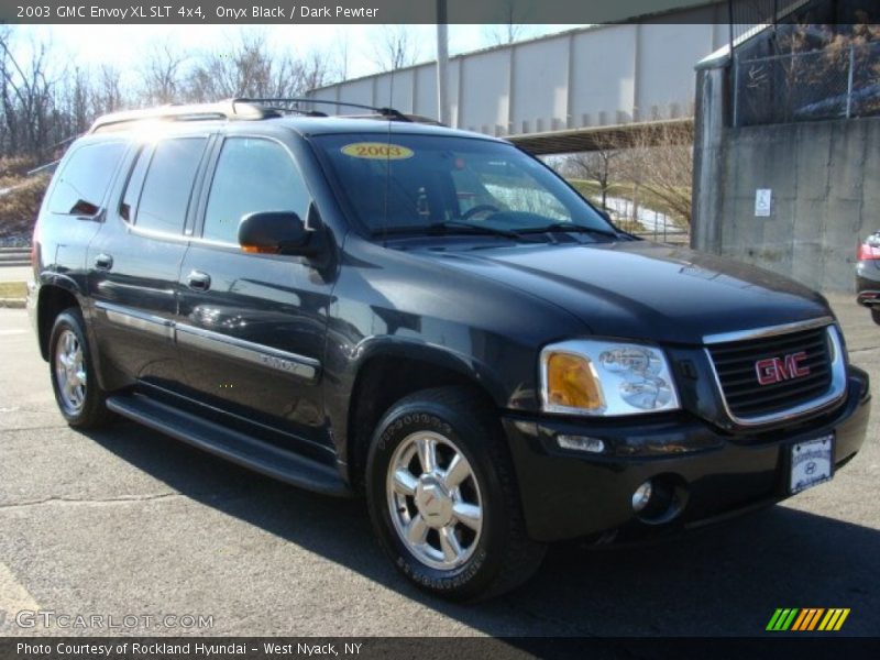 Onyx Black / Dark Pewter 2003 GMC Envoy XL SLT 4x4