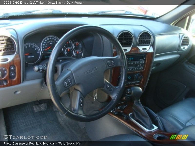 Onyx Black / Dark Pewter 2003 GMC Envoy XL SLT 4x4