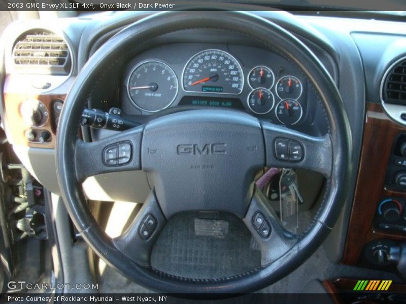 Onyx Black / Dark Pewter 2003 GMC Envoy XL SLT 4x4