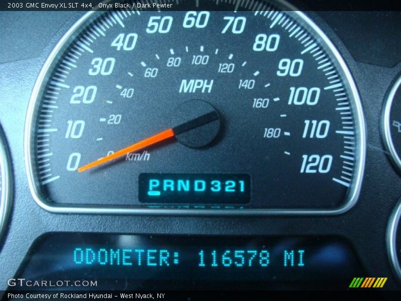 Onyx Black / Dark Pewter 2003 GMC Envoy XL SLT 4x4