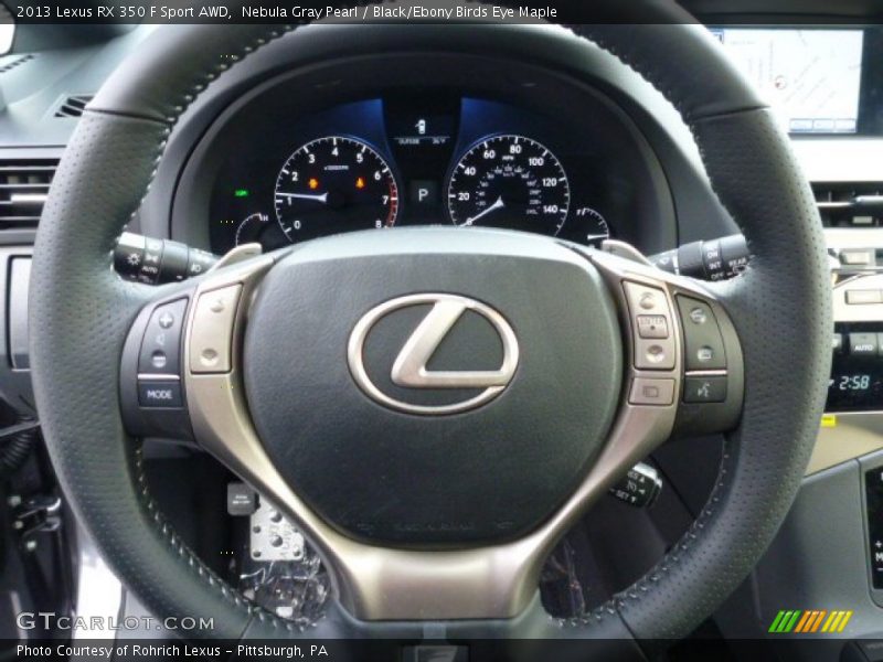  2013 RX 350 F Sport AWD Steering Wheel